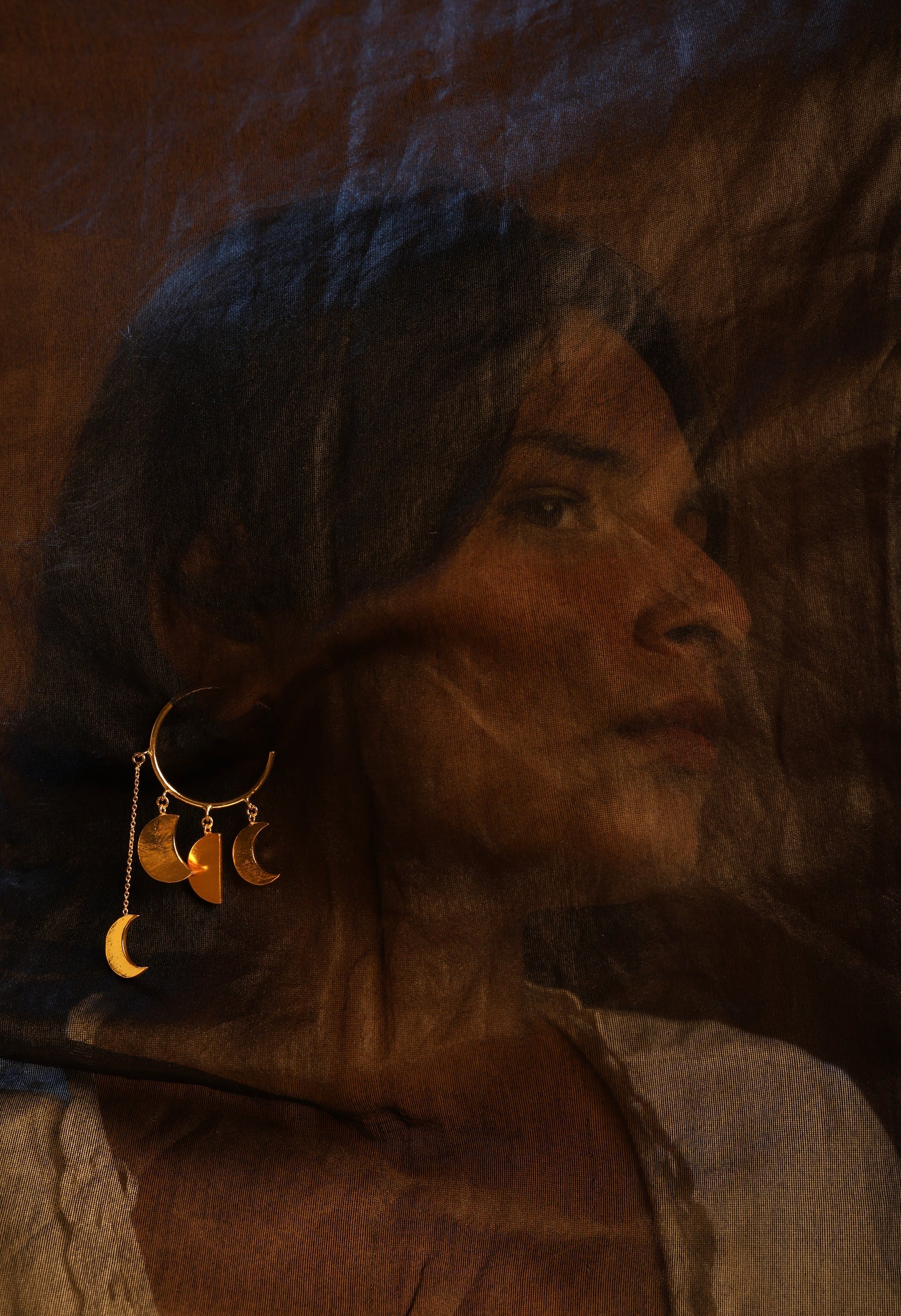 Golden Ritual of the Moon Symbolic Hoops