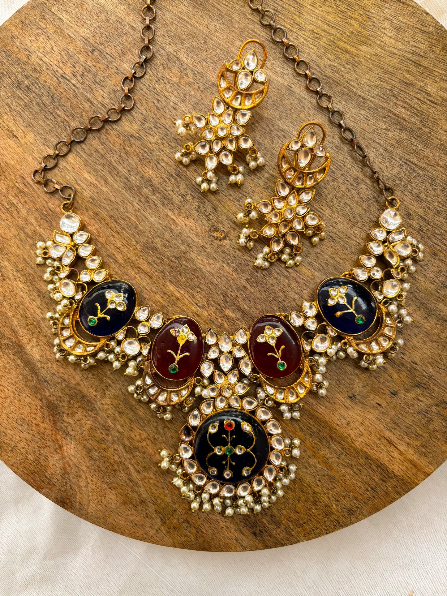 Aranya Kundan Choker Set