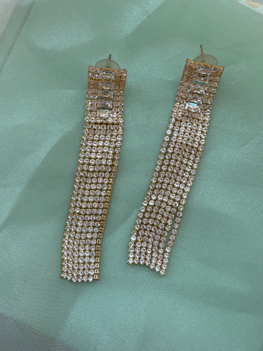 Dazzling Chains Earrings