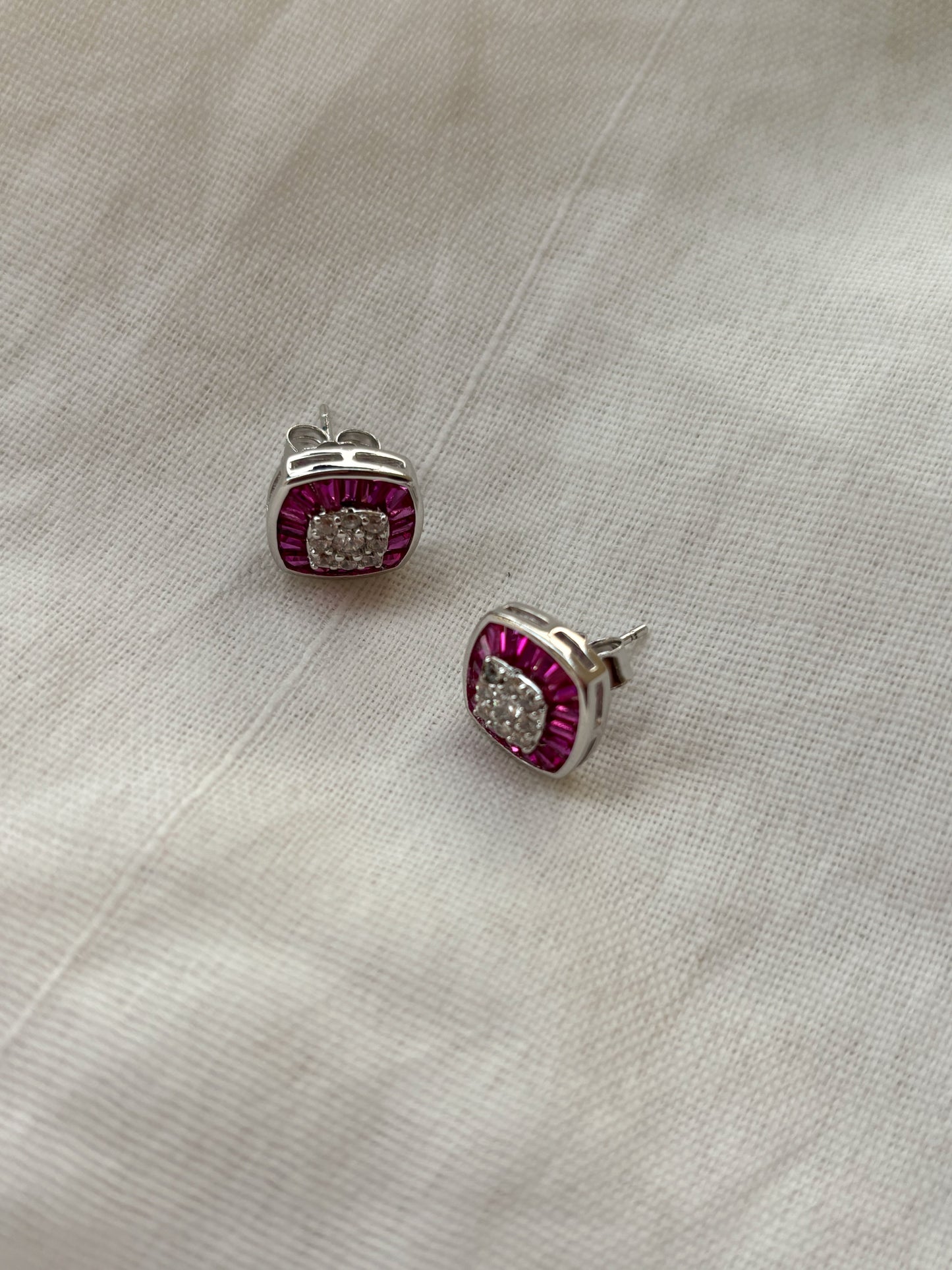 Eternal Love Ruby Earrings