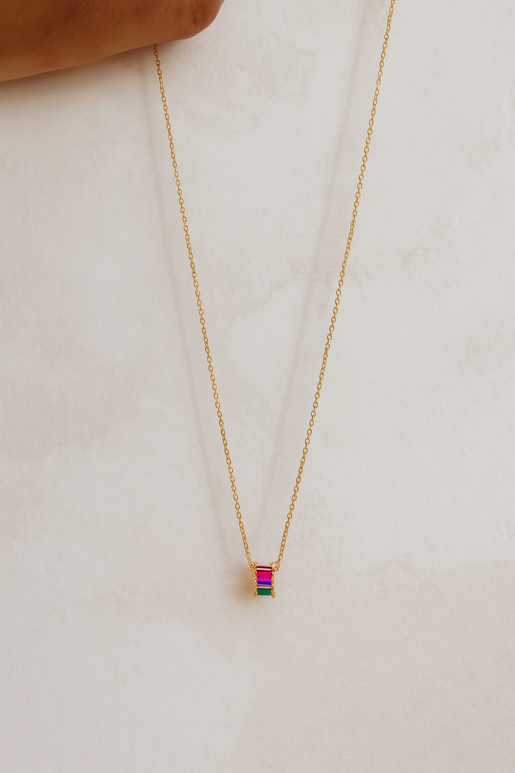 Aurora Gold Necklace