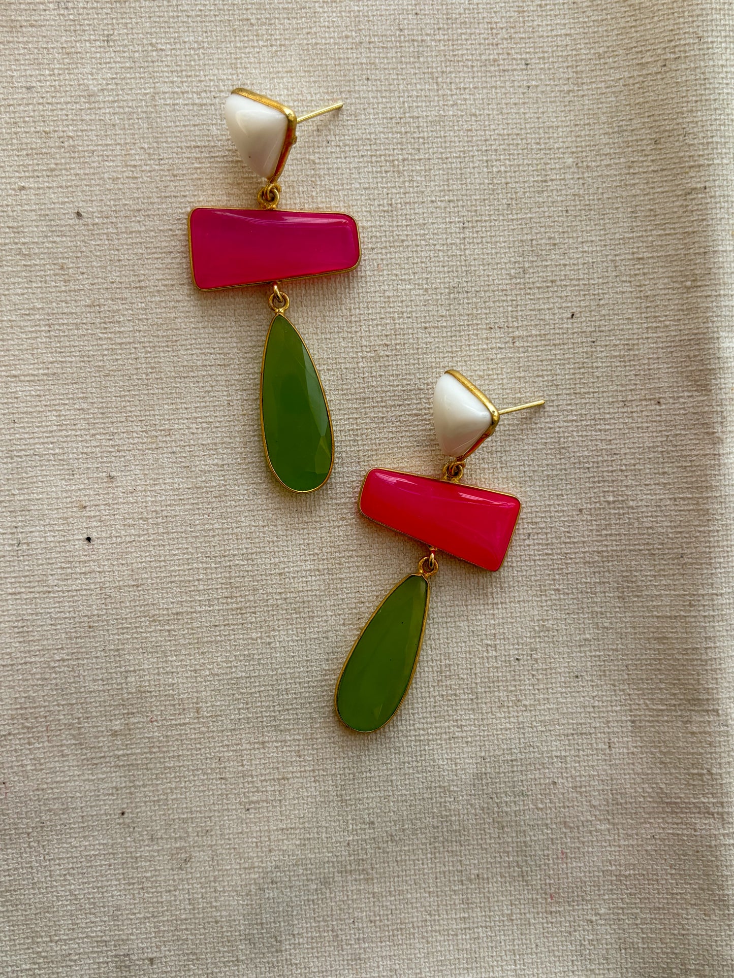 Summer Love Natural Stone Earrings