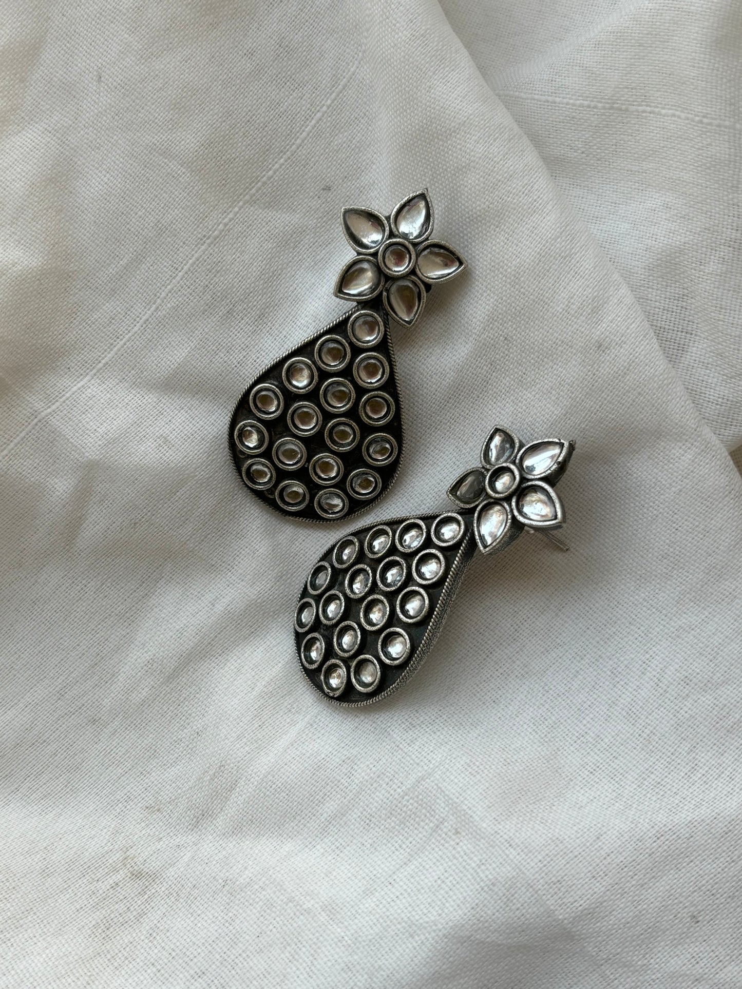 Antique Silver Danglers