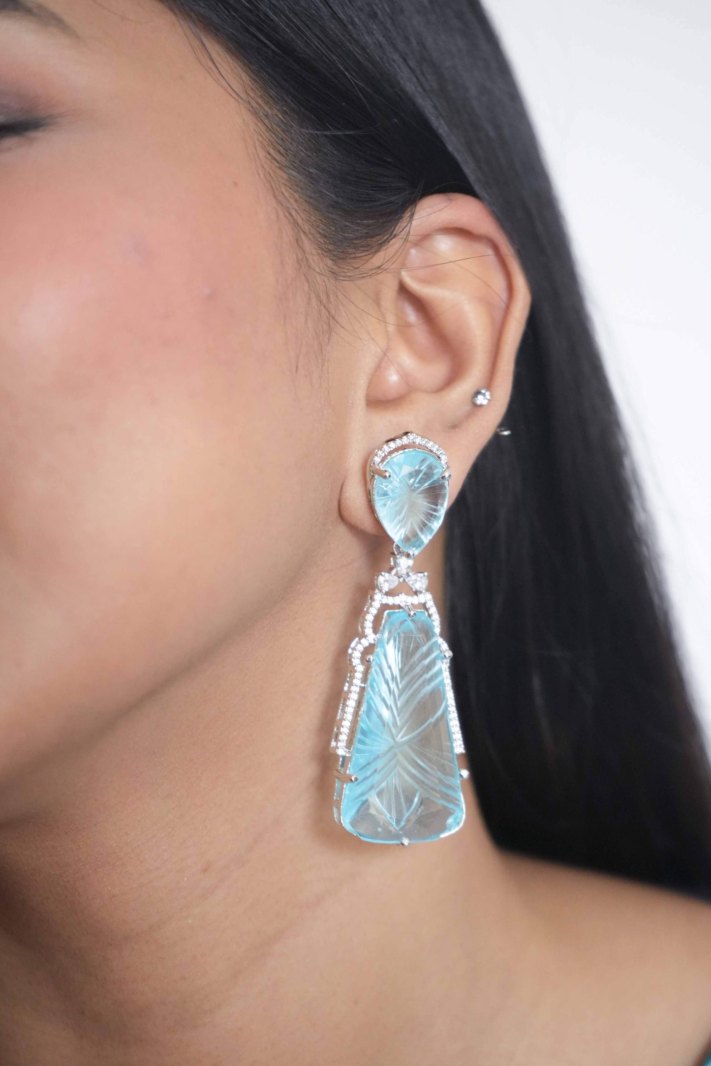 Crystal Sky Danglers