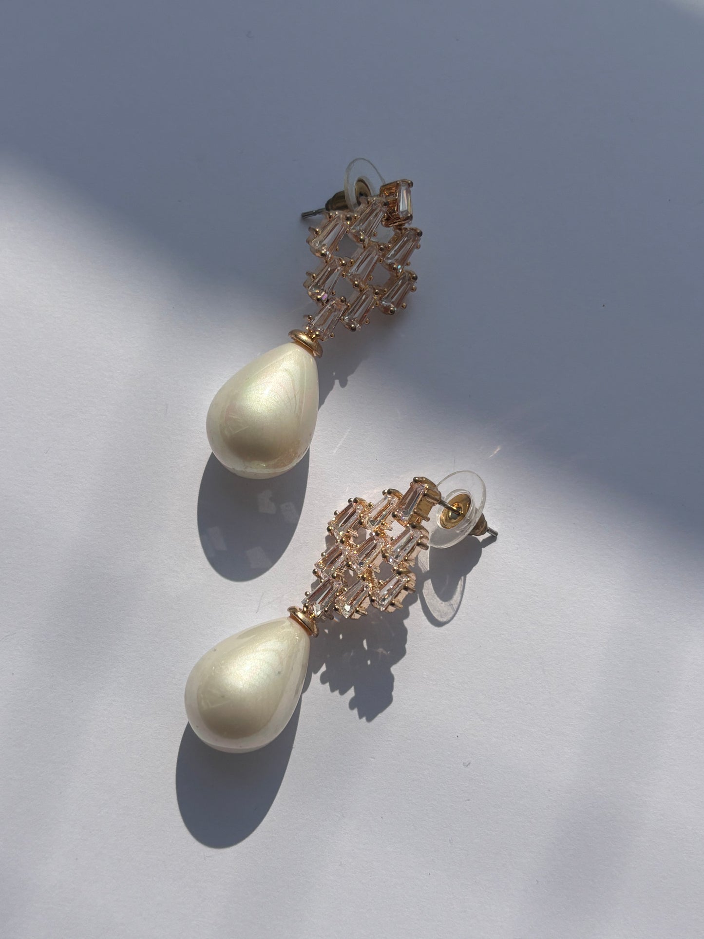 Celeste Teardrop Statement Earrings