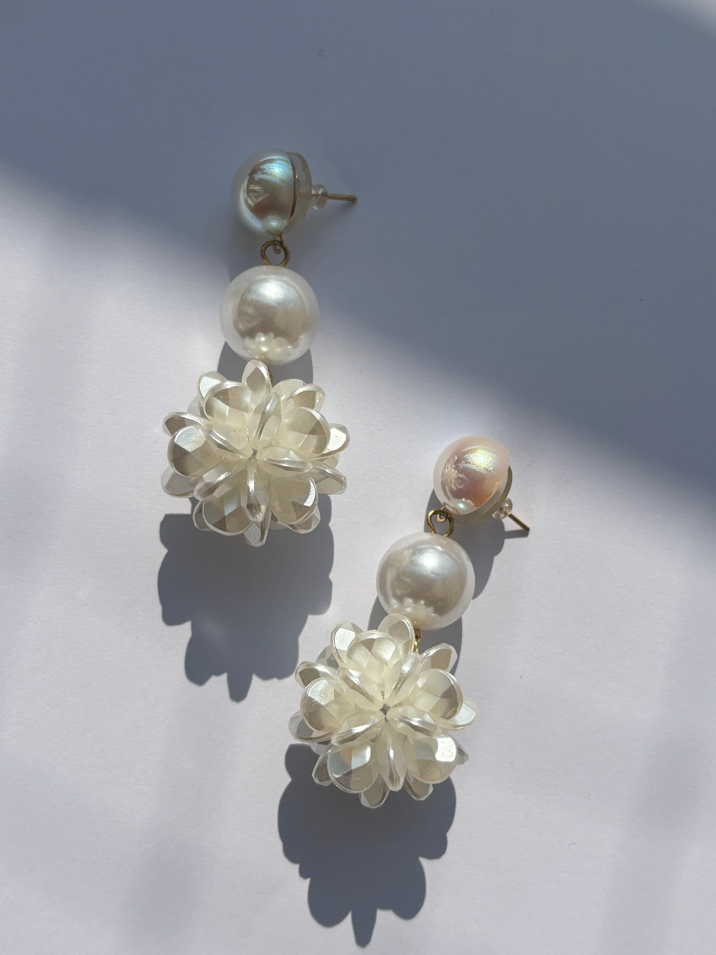 Blossom Pearl Drop Earrings