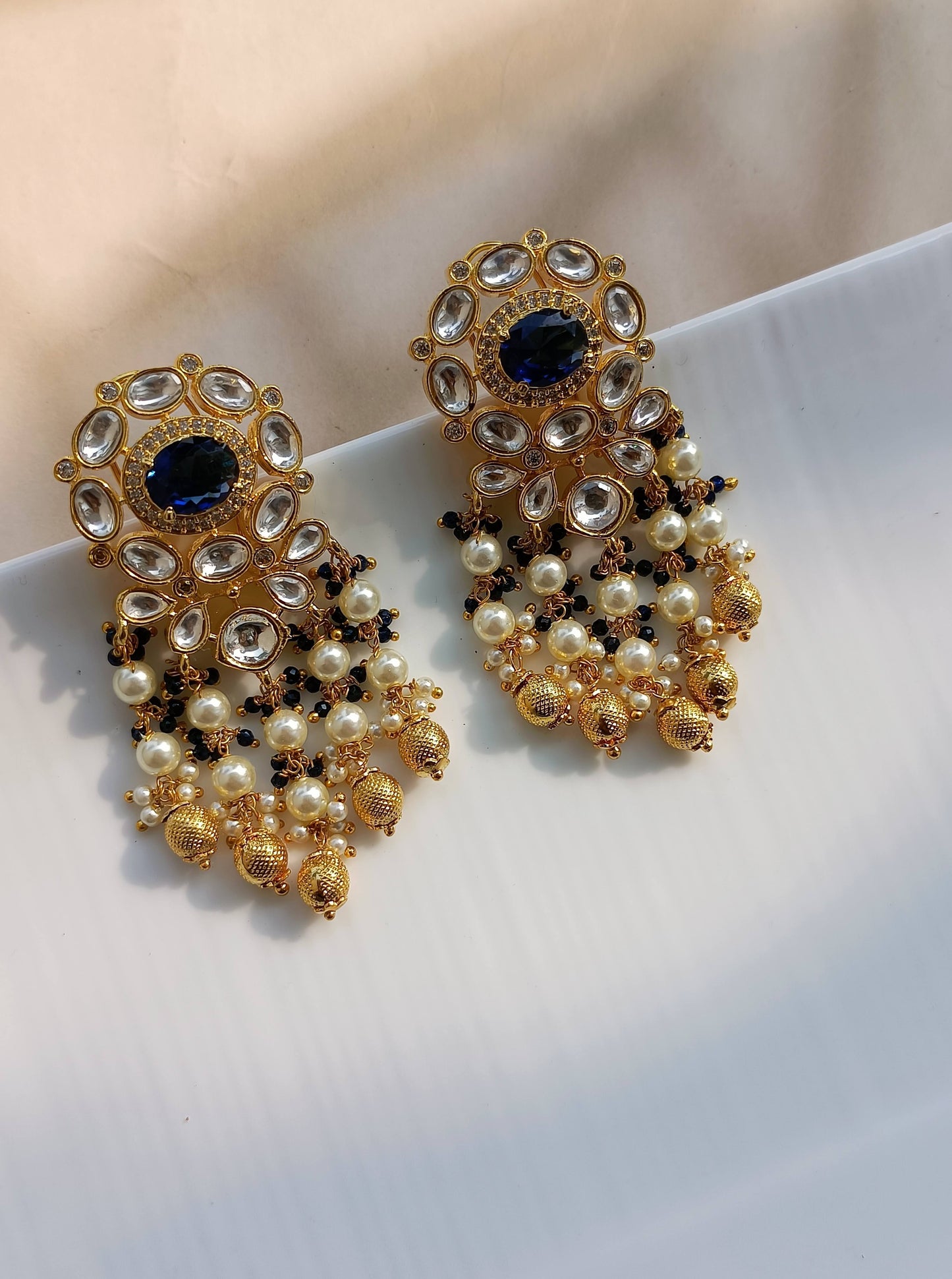 Sapphire Sparkle Earrings