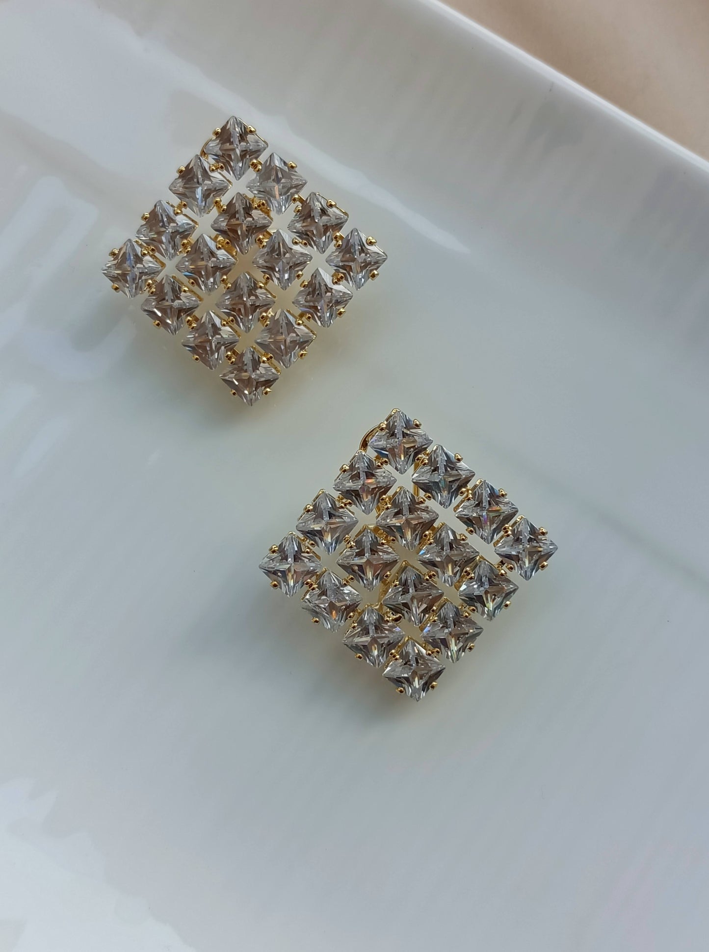 Aurora Diamond Studs