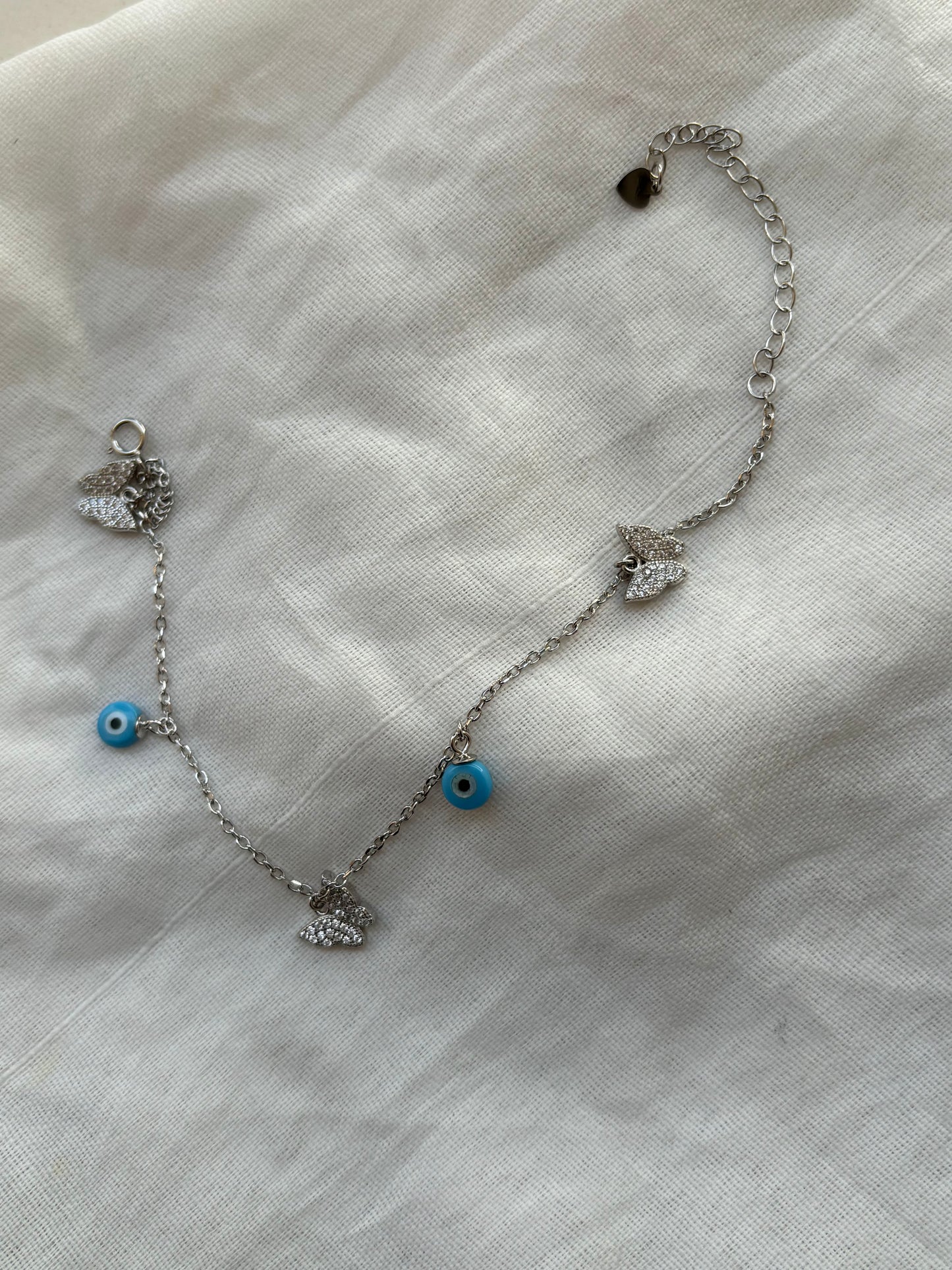 Silver Charms Bracelet