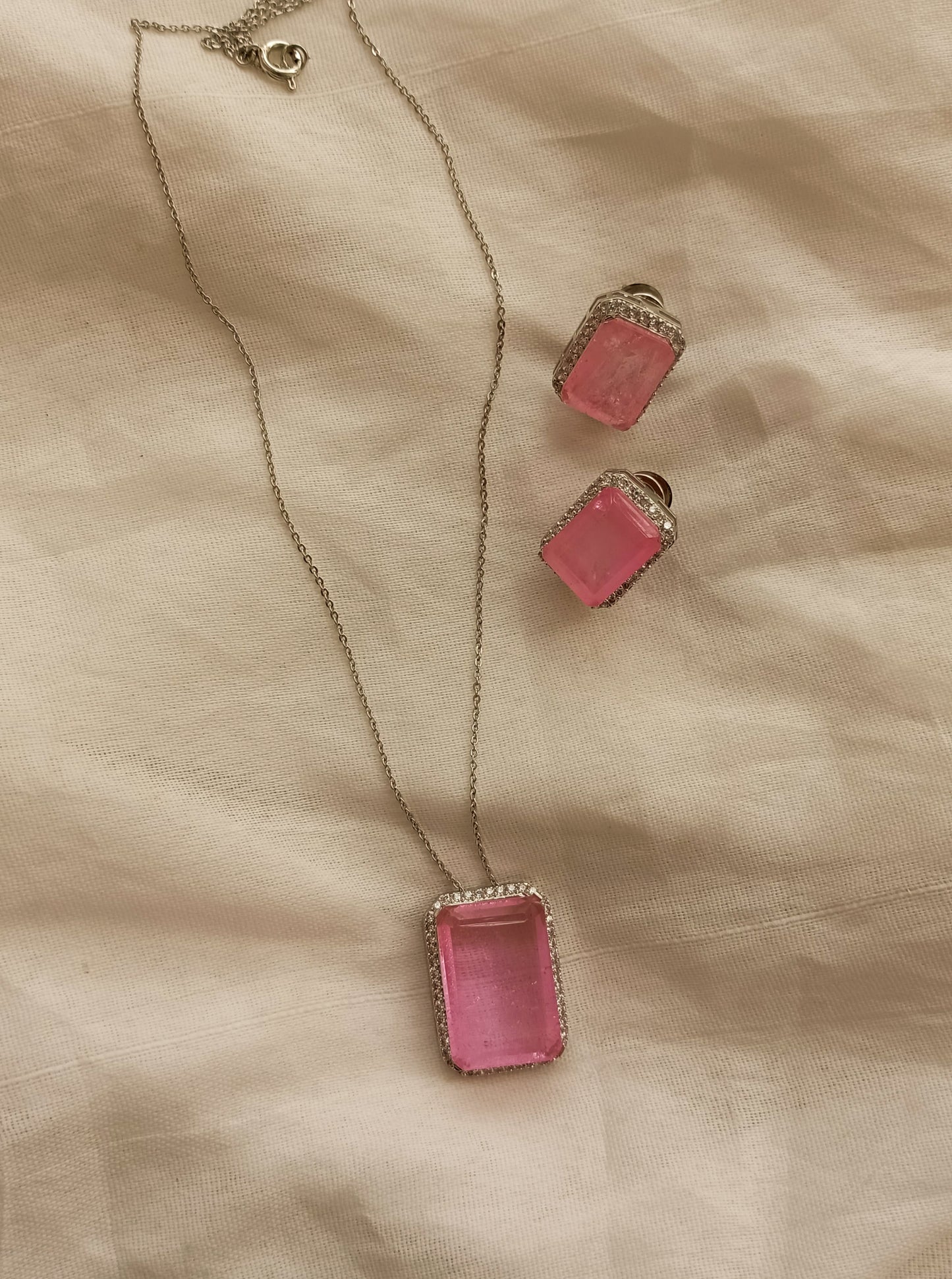 Blush Sparkle Necklace