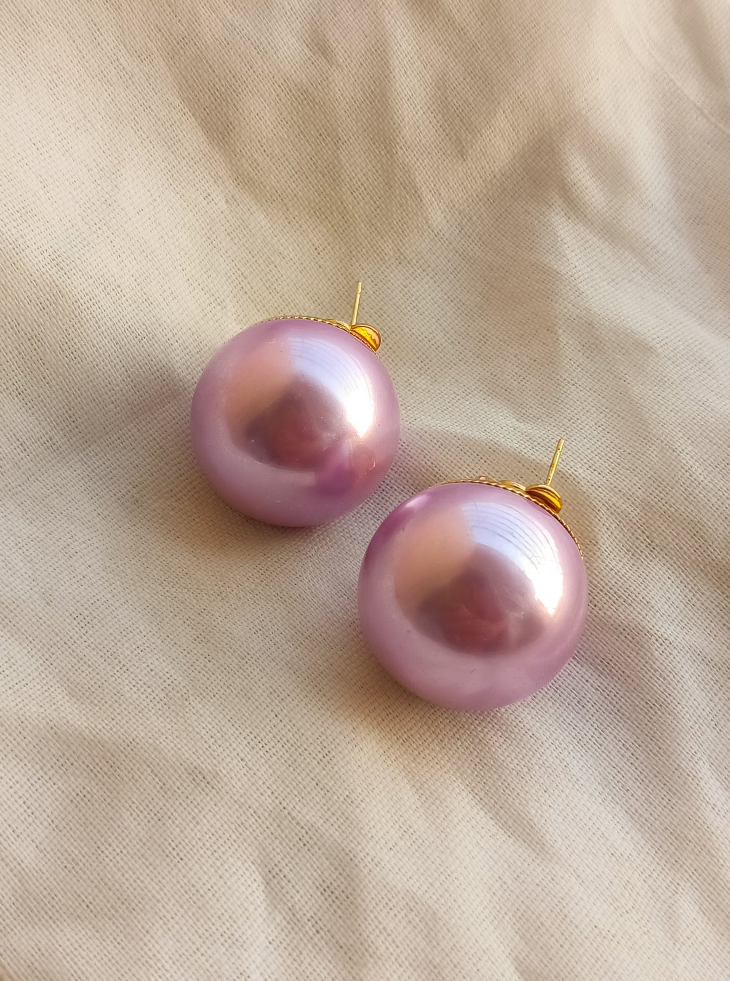 Pink Pearl Stud