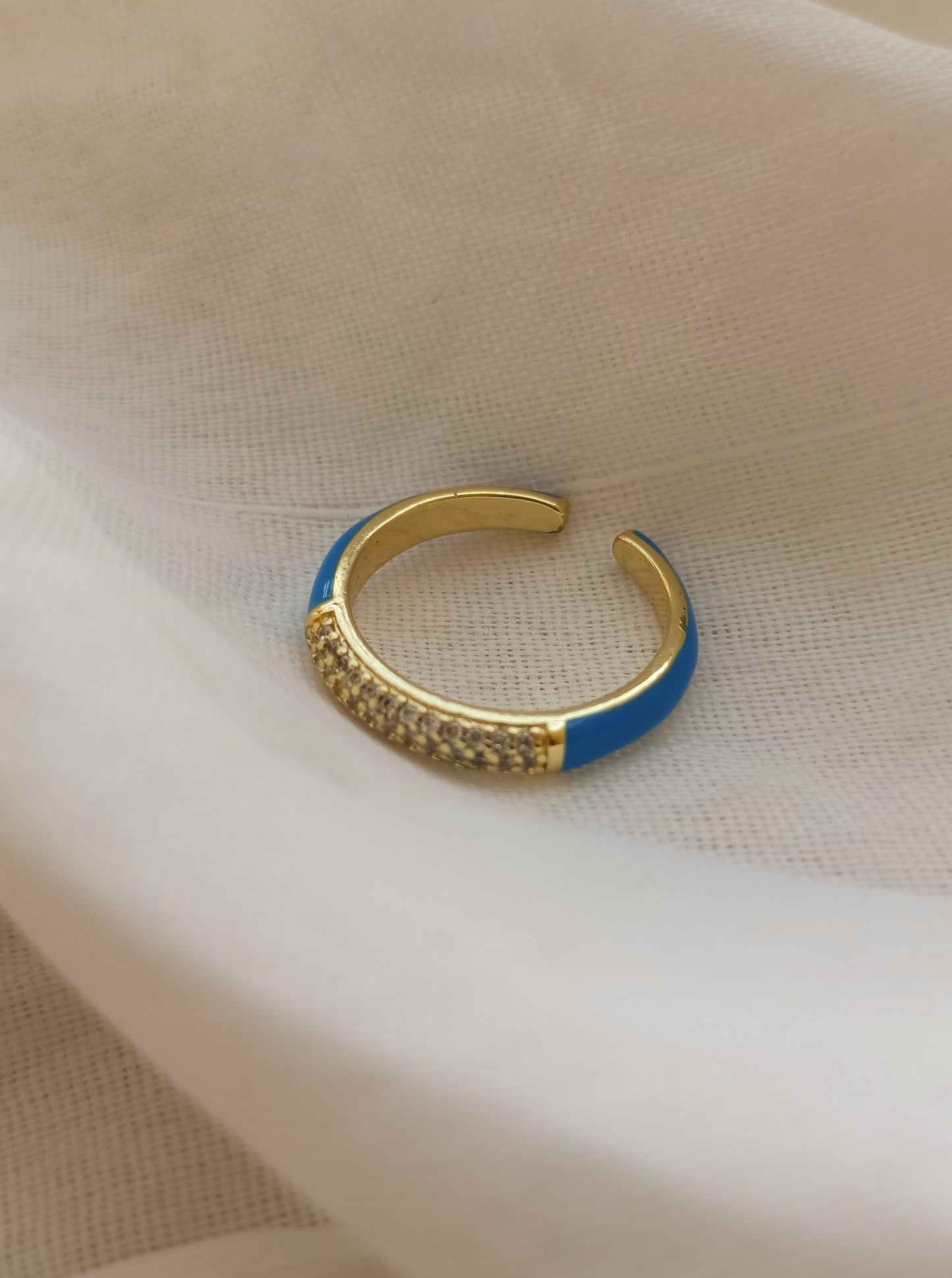 Sapphire Crystal Ring