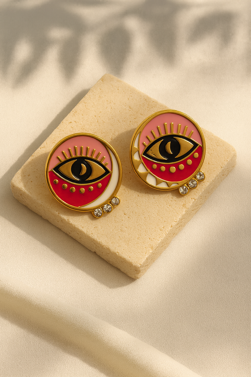 Crimson Guardian Studs