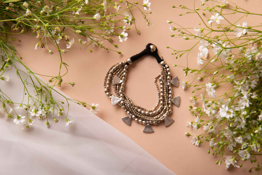 Silver Fleur She said yes- Jewelry by Pallavi