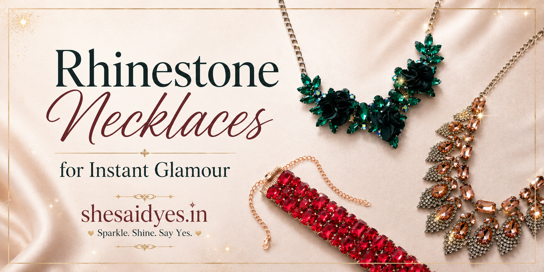 Rhinestone Necklaces for Instant Glamour
