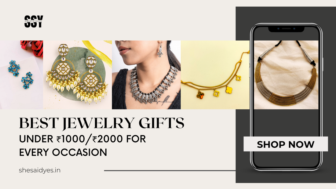 Best Jewelry Gifts Under ₹1000/₹2000