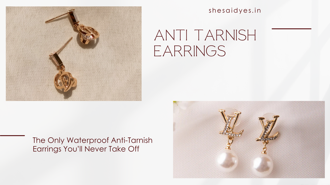 The Only Waterproof Anti-Tarnish Earrings You’ll Never Take Off