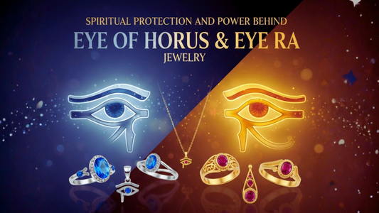 Eye of Horus and Eye of Ra Jewelry Infographic