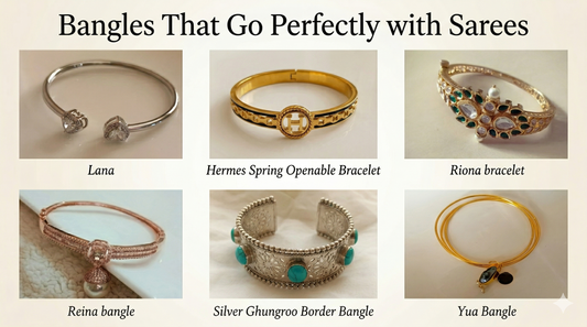 Bangles That Go Perfectly with Sarees
