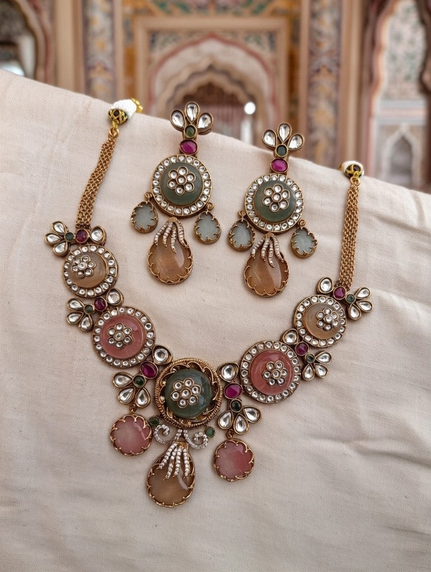 Gulbahar Kundan Bridal Set