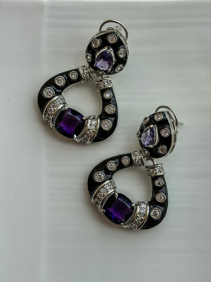 Violet Vision Earrings