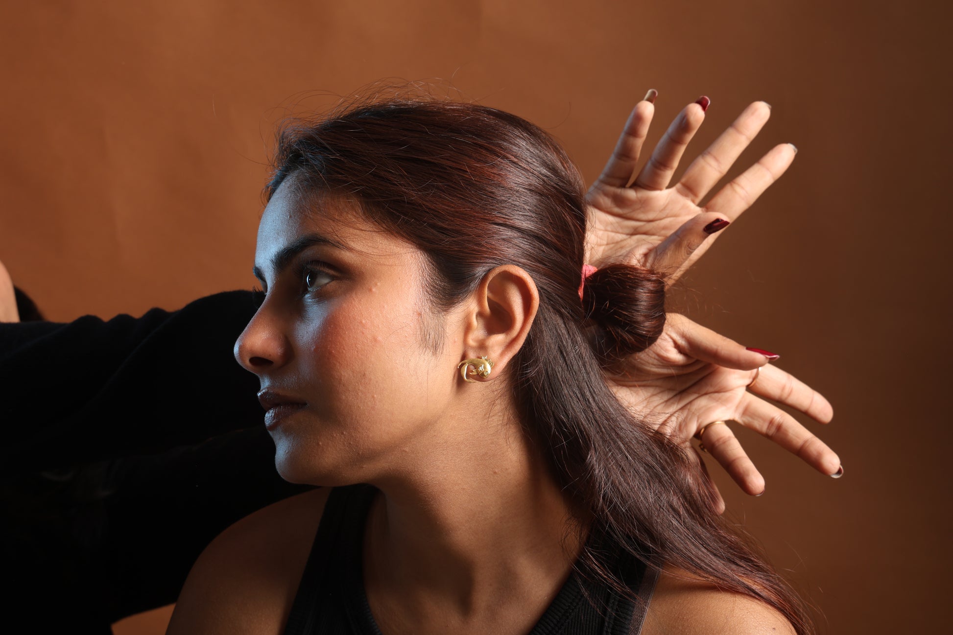 Flow & Faith Symbolic Stud Earrings