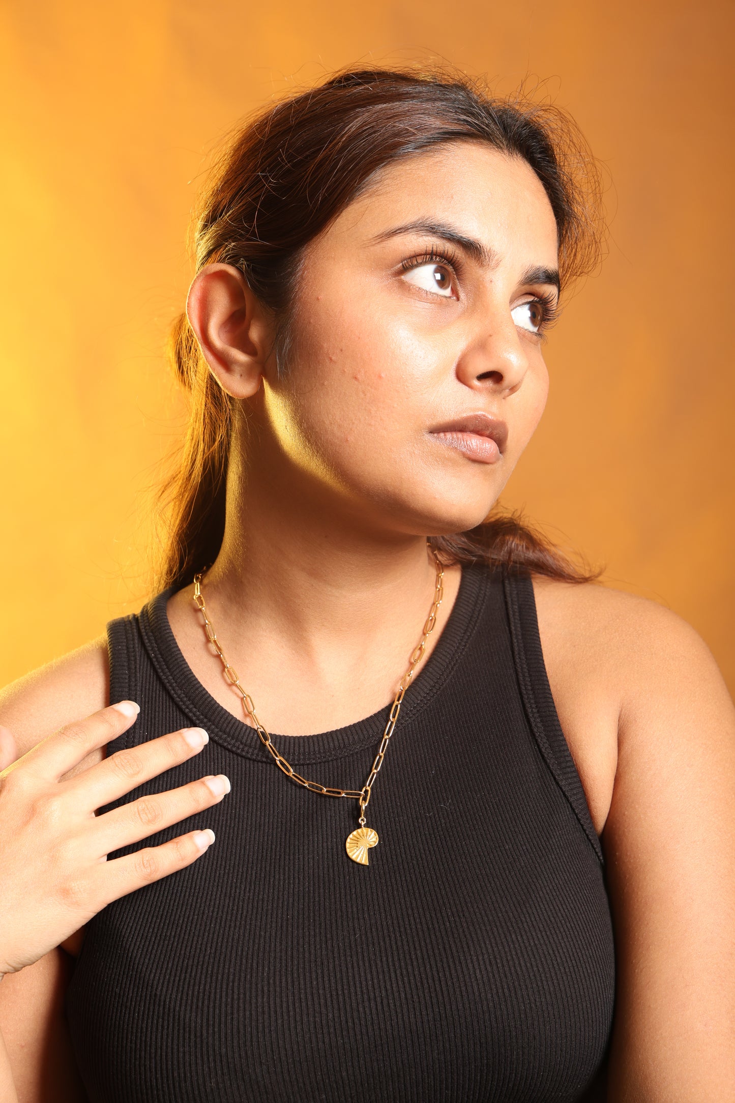 Golden Ratio Charm Necklace