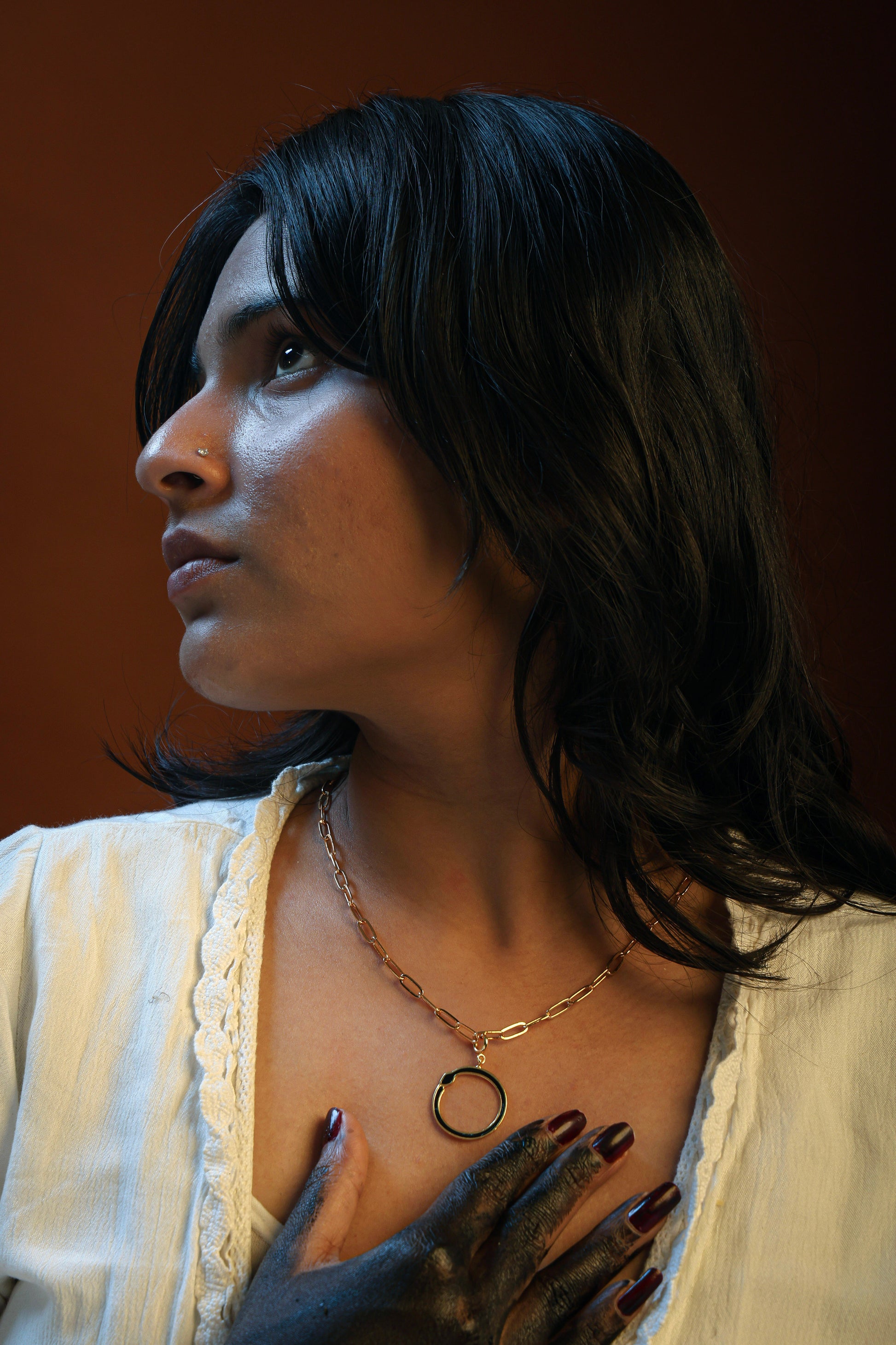 Sybolic Ouroboros Charm Pendant