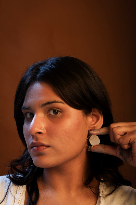 Rising Moon Symbolic Hoops