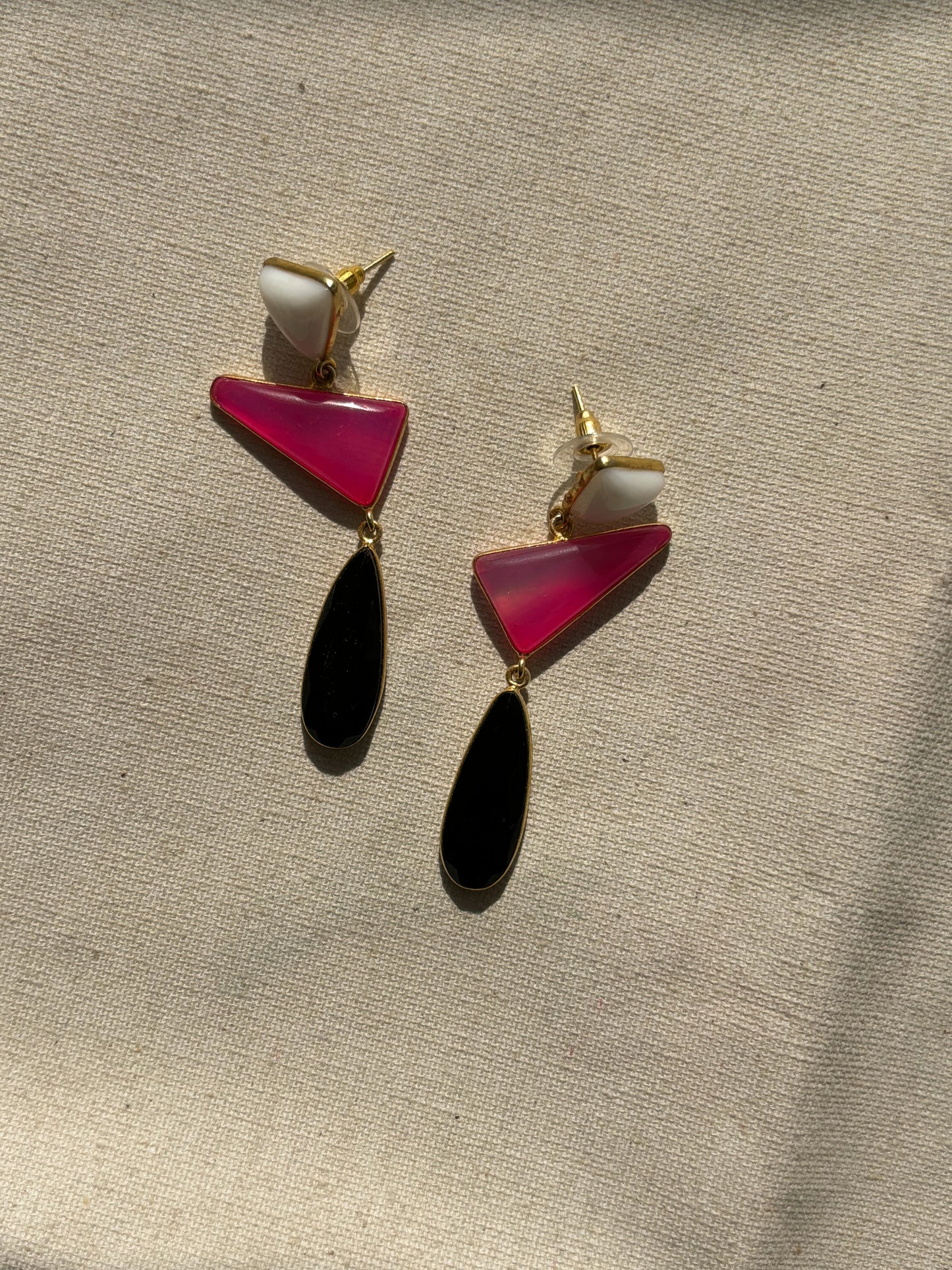 Terra Luxe Natural Ston Earrings