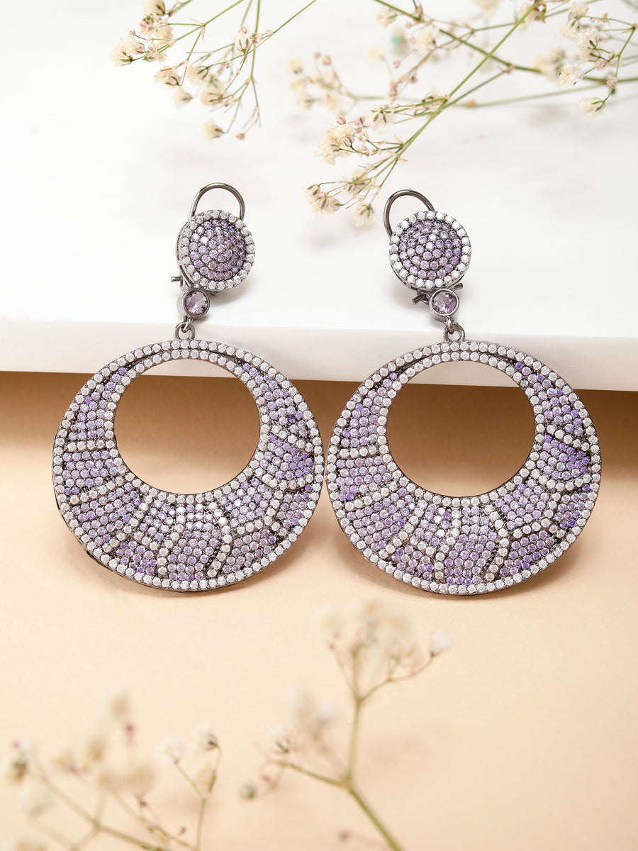 Lilac Sparkle Earrings