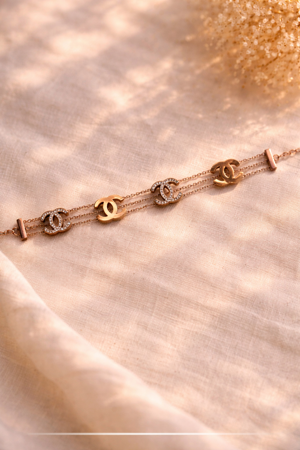 Monogram Luxe Multi-Layer Bracelet
