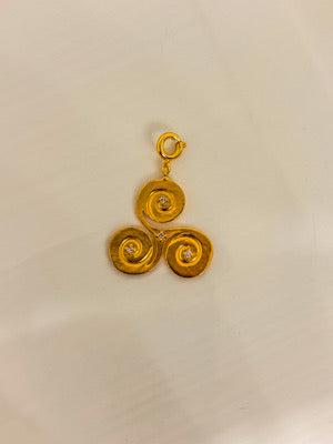 Trinity Swirl Charm
