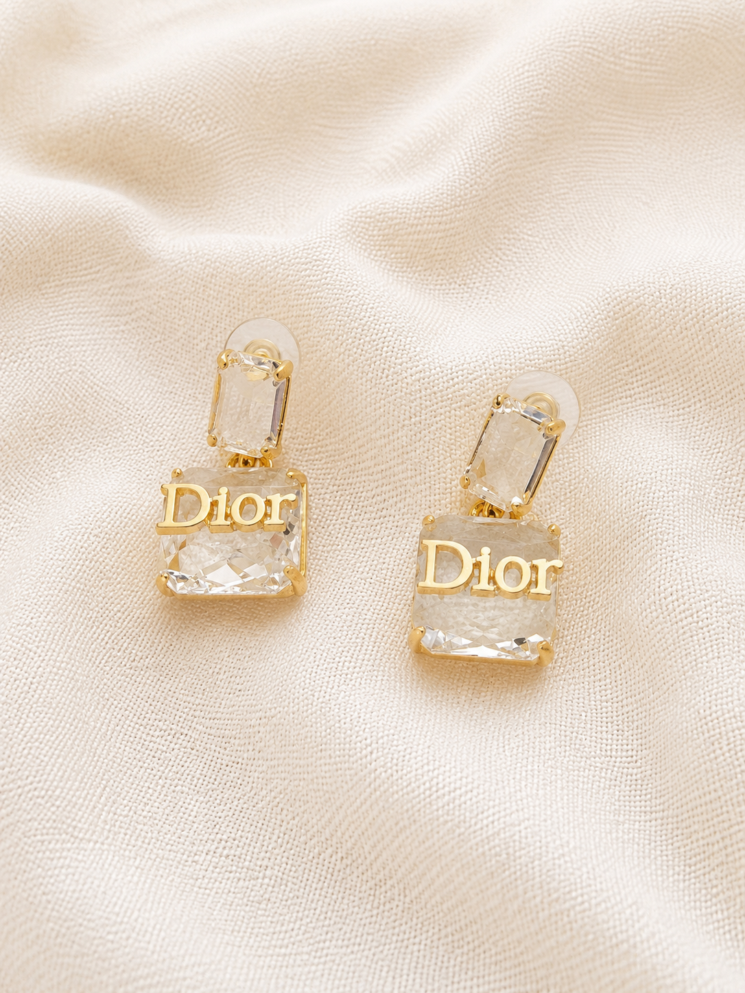 Parisian Crystal Drop Earrings