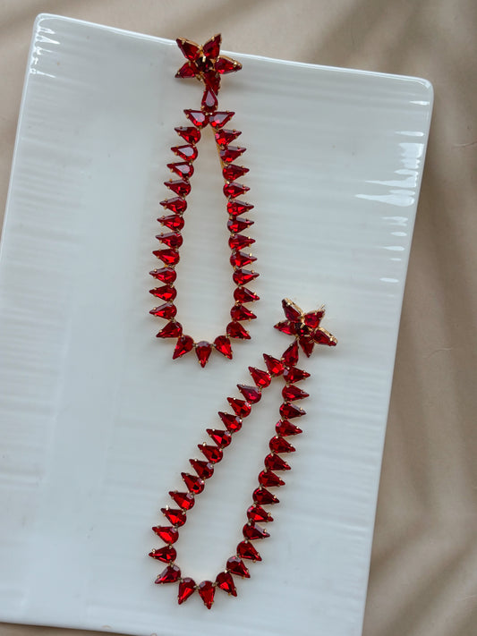 Red Starry Hoopla