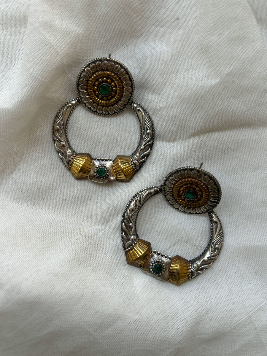 Copper Cascade Earrings