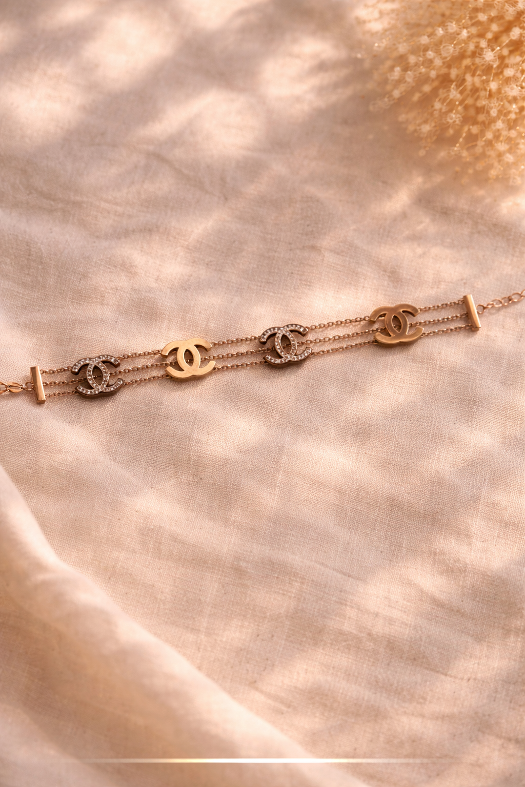 Monogram Luxe Multi-Layer Bracelet