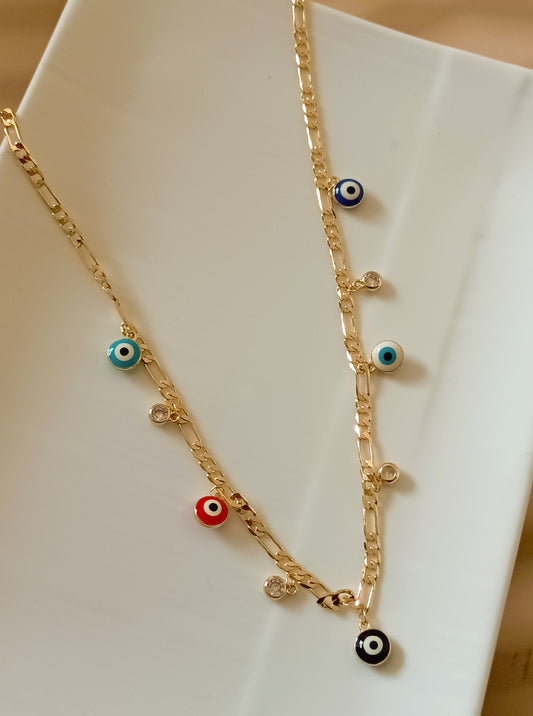 Evil Eye Adornment Necklace