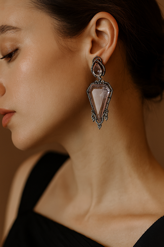 Crystal Charm Doublet Drops