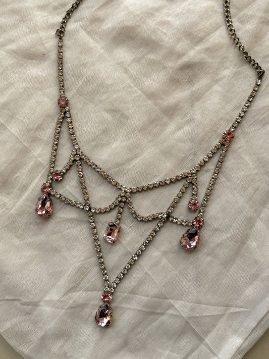 Silver Cascade Necklace