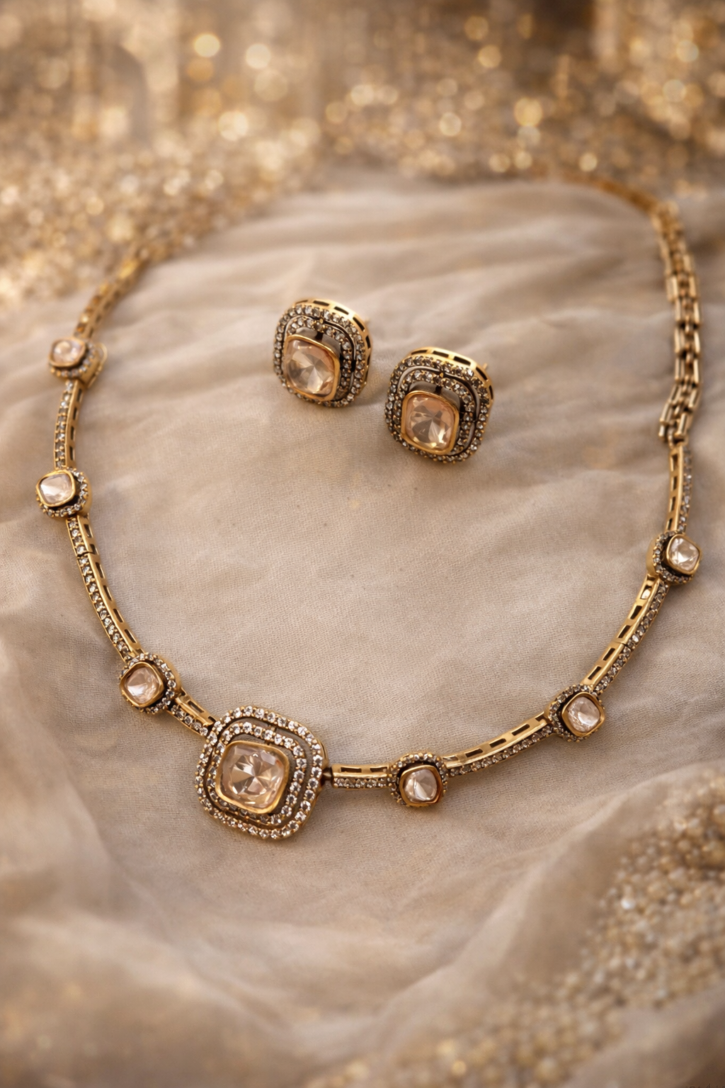 Eterna Sparkle Bridal Jewelery Set