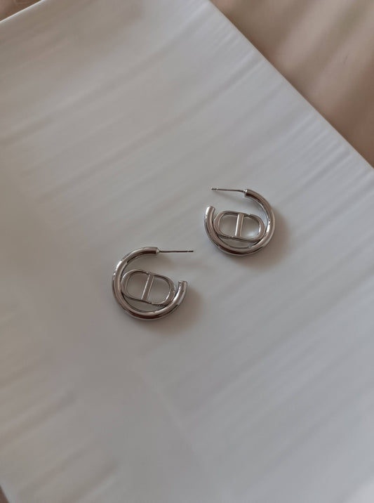 Minimalist CD Hoops