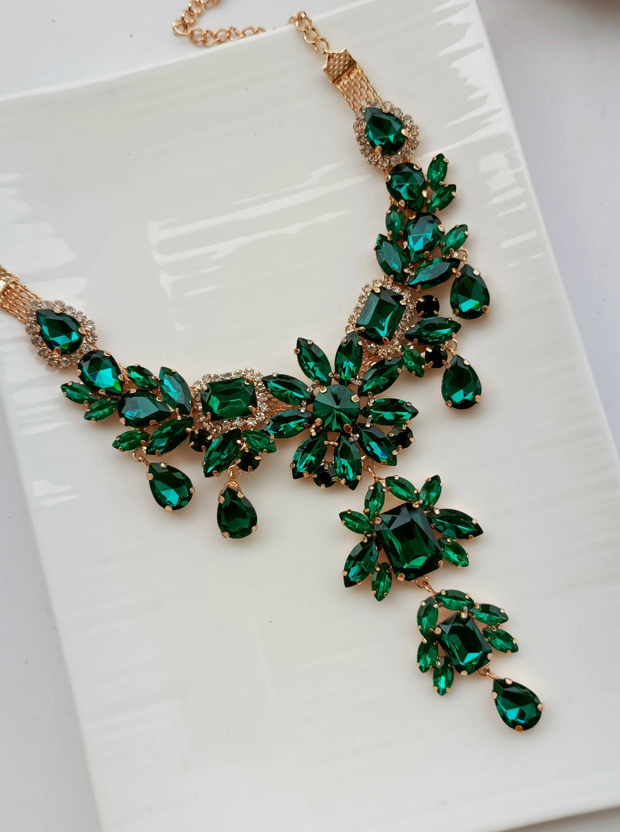 Emerald Garden Necklace