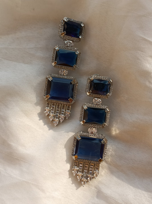 Sapphire Rectangle Sparkle Delights