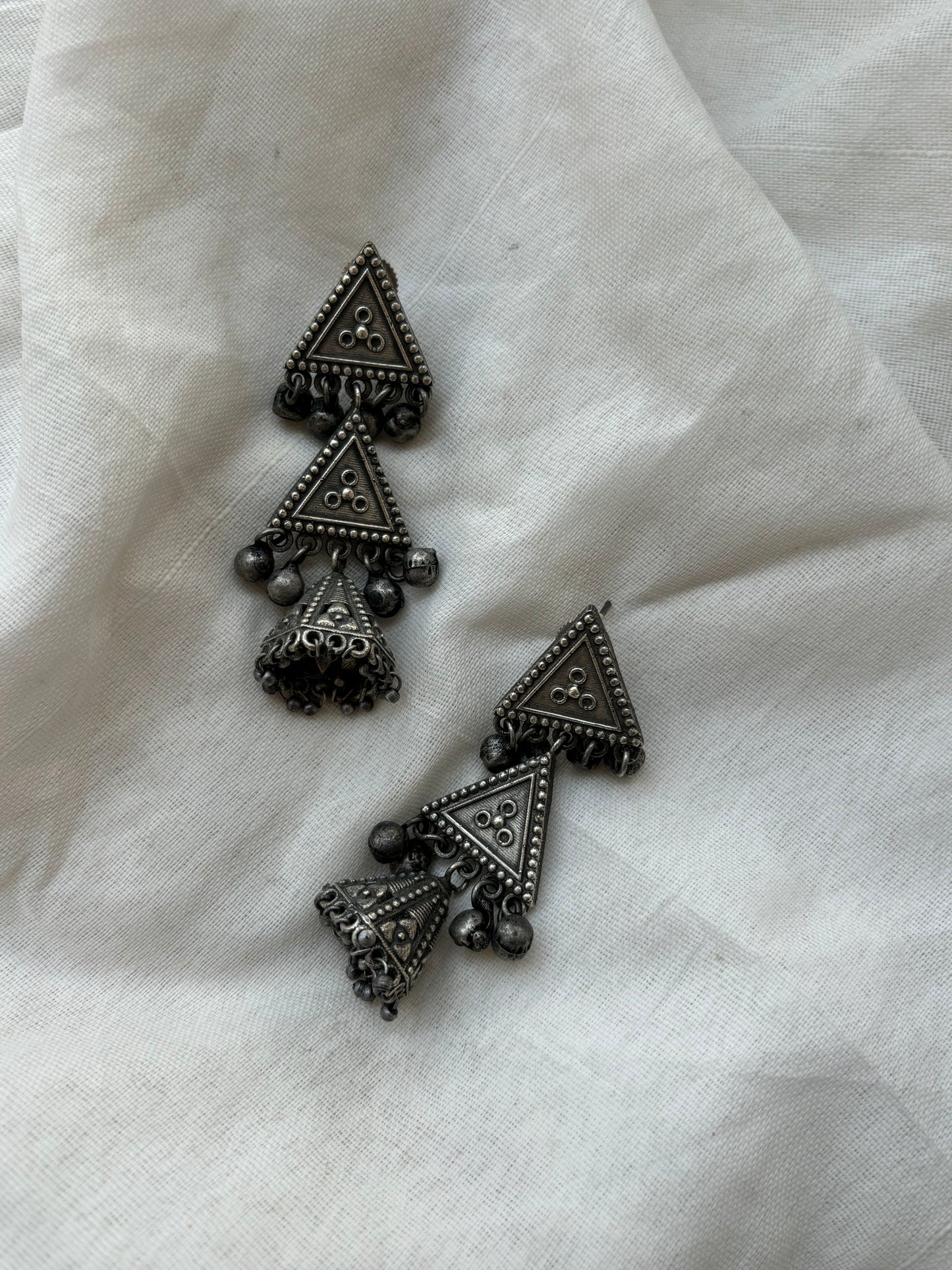 Kanijuwa Oxidized Earrings