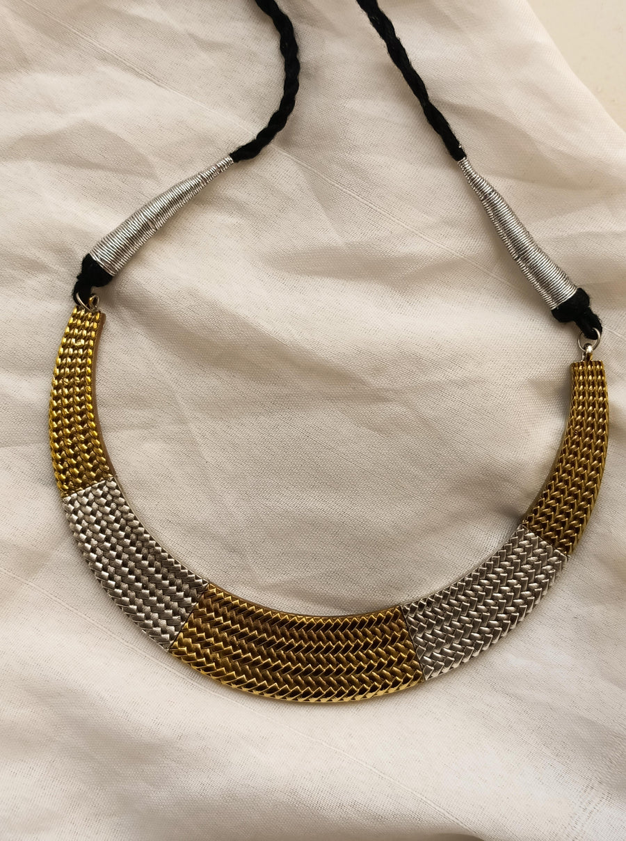 Mixed Metal Fusion Necklace