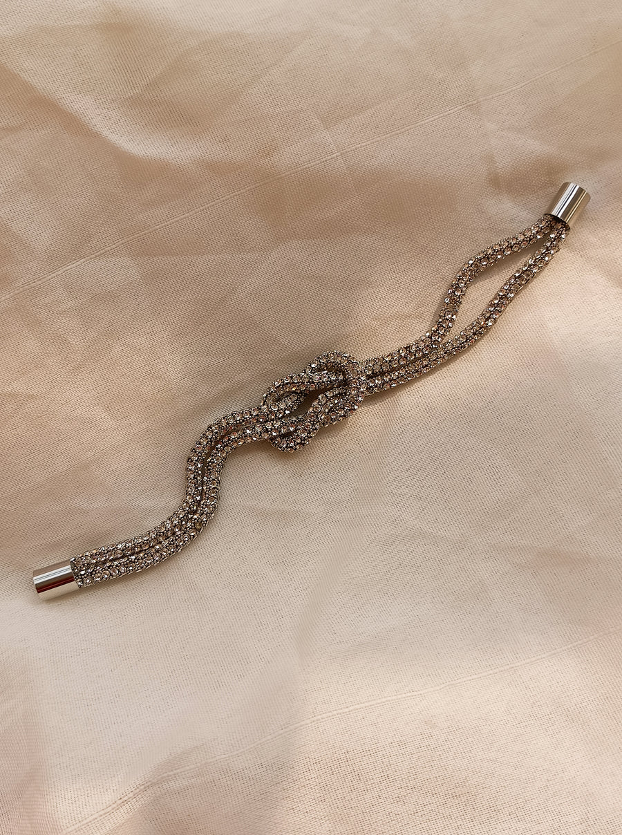 Knot-It Silver Bracelet