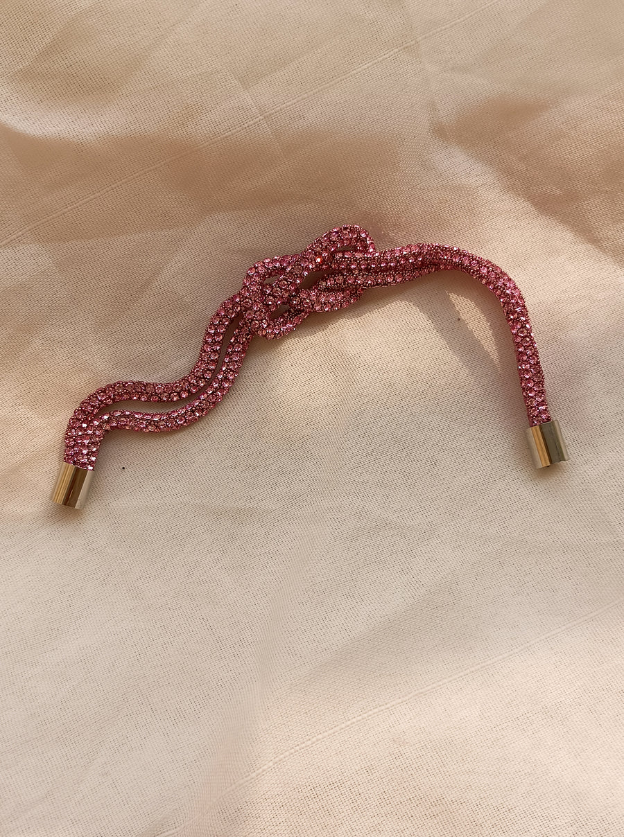 Knot-It Pink Bracelet
