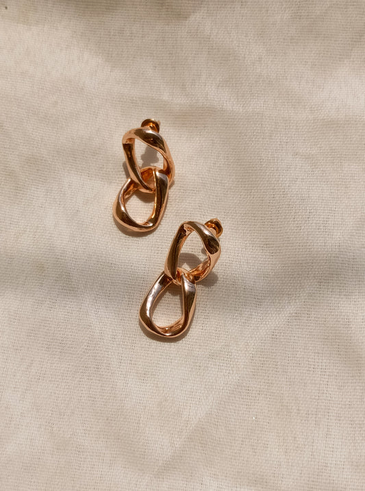 Short Link Earrings