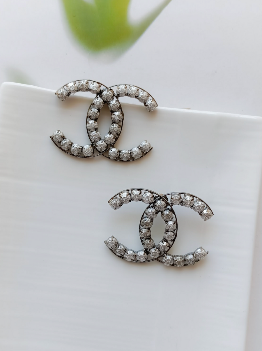 Pearl Glamour Gem Earrings